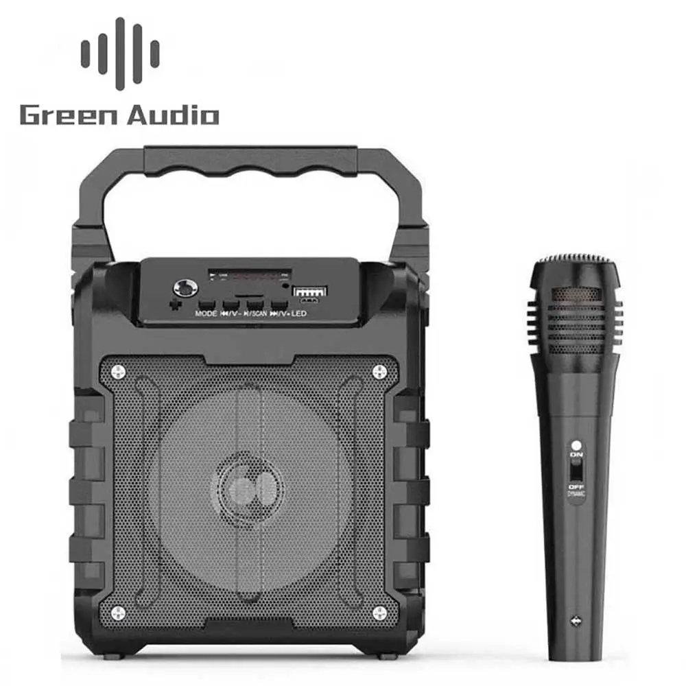 GAS-S33+ Outdoor Multimedia Bluetooth Wireless Portable Speaker With Wired microphone