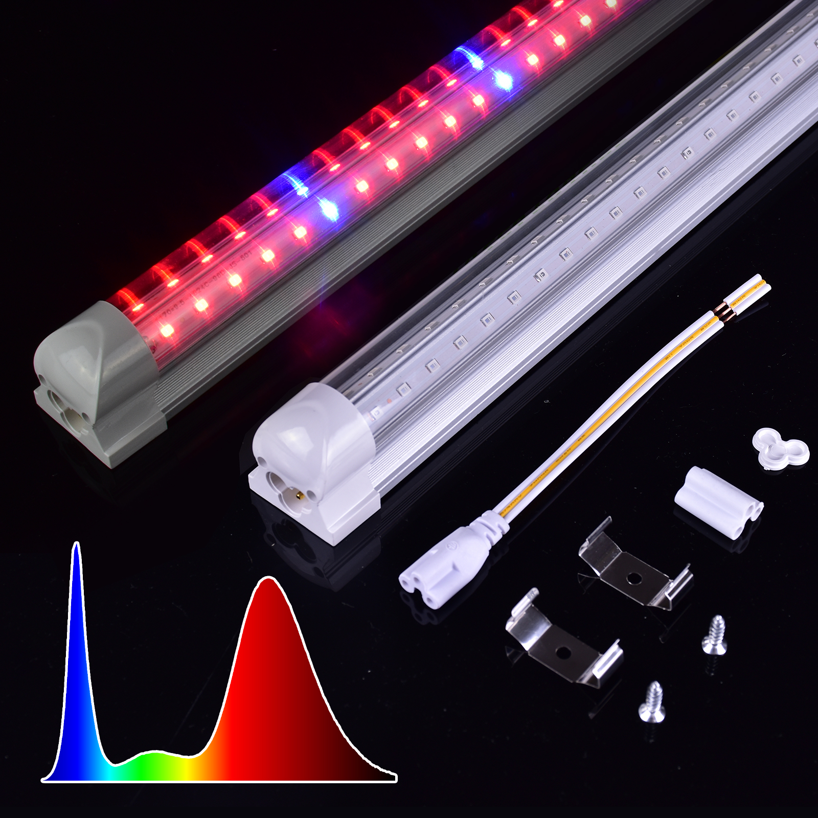 Ratio customized 300-730nm Greenhouse Hydroponic Indoor Plants Veg Red Blue Full Spectrum Sunlight Led Grow Light