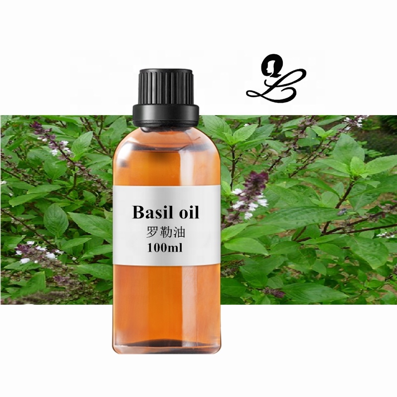 pure Basil oil cas 8015-73-4 pure sweet Basil oil for Improve rough pores