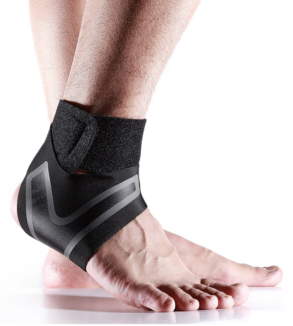 Ankle Brace Guard for Plantar Fasciitis Ankle Wrap Adjustable Compression Ankle Sleeve Pad Outdoor Sports Pressure Anti-Sprain
