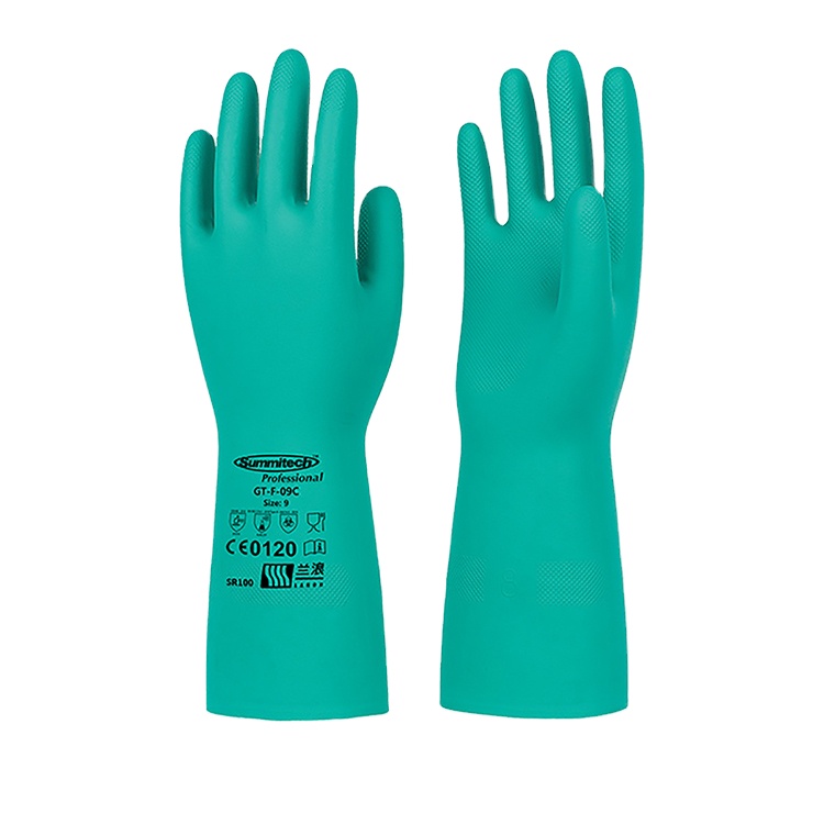 Ansell HyFlex 11-801 нейлоновые перчатки, перчатки с серой пеной и нитриловым покрытием, 13 трикотажных манжет на запястье