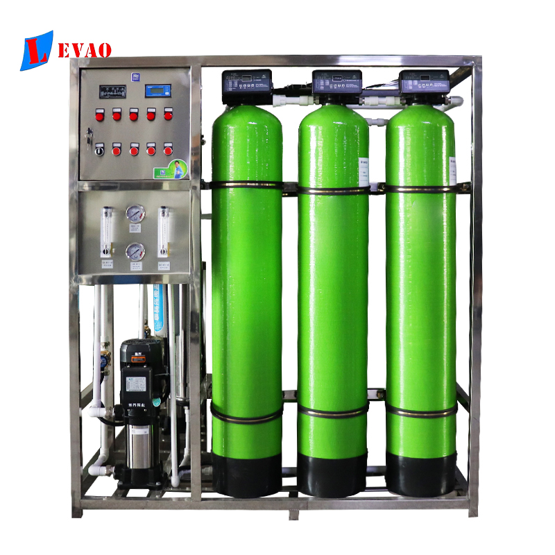 Ro блок 500LPH 1000LPH 2000LPH промышленная ro система/ro завод