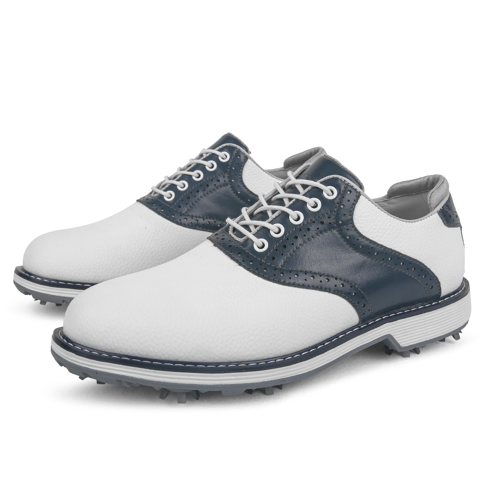 Big Size 39-48 Design Fashion Trendy Leather Golf Shoes Men Customize High Quality Luxury Brand Shoes for Golf Sports