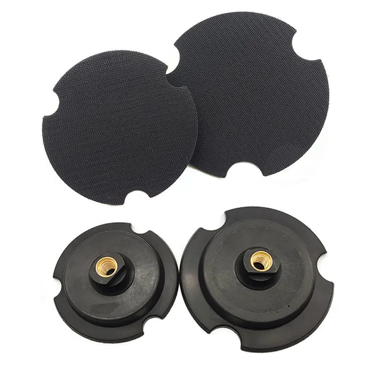5 inch black polishing disc pads