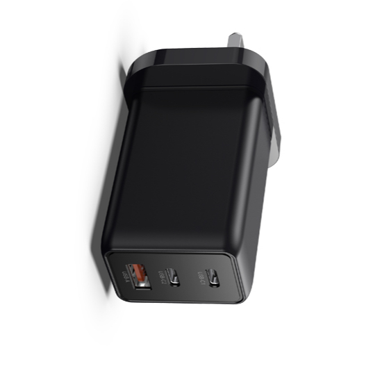 Новые поступления 65W Type-C USB-A зарядное устройство с двумя портами, США, Великобритании и Европы Ган технологии Ган зарядное устройство для мобильного телефона Pad