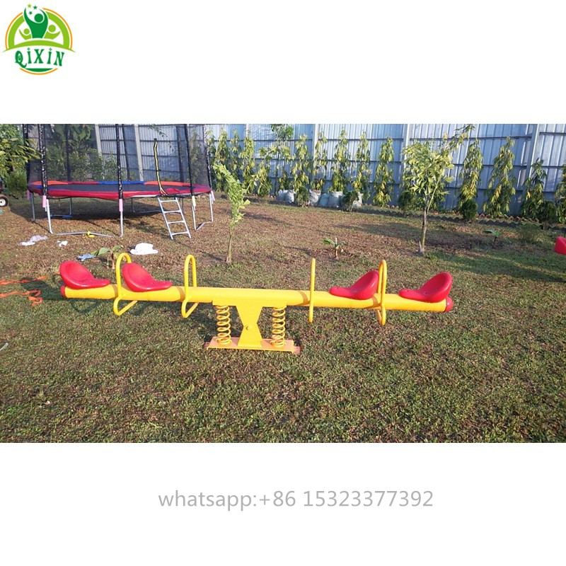 Открытая игровая площадка seesaw дети 4 места seesaw игровое оборудование для парка
