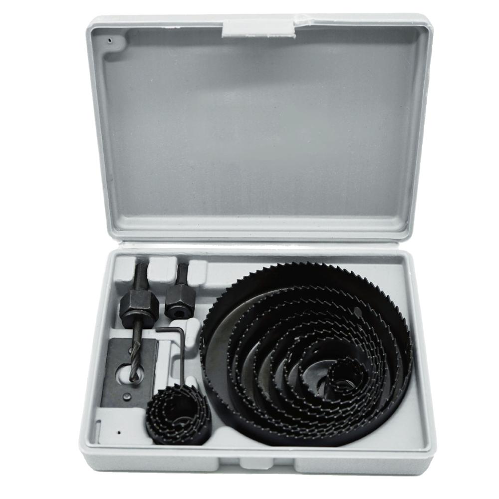 11pc hole saw set for wood