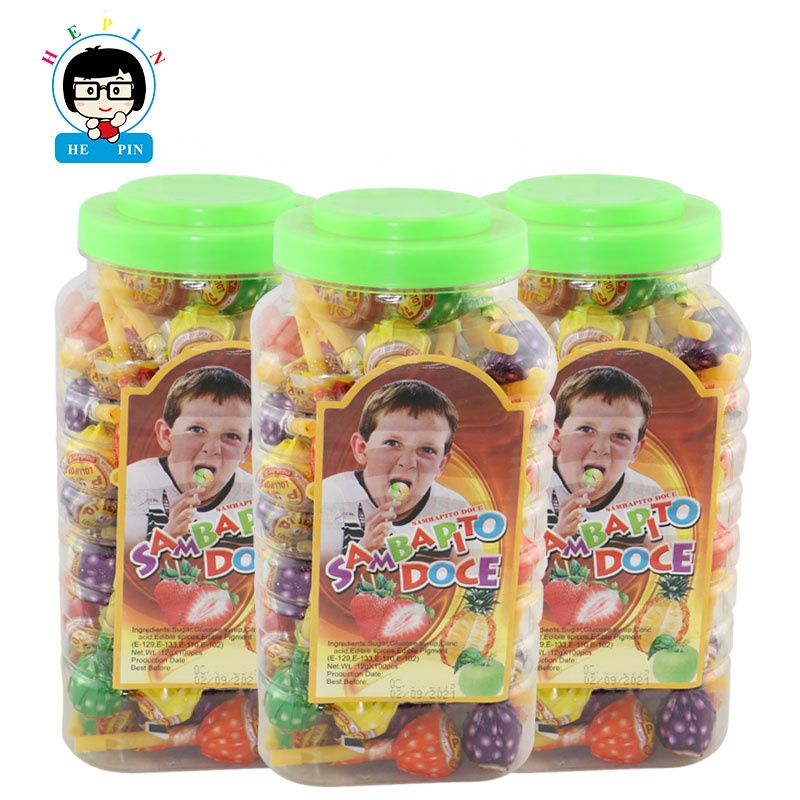 Леденец с фруктовым вкусом в бутылке со свистком, леденец, жесткие конфеты