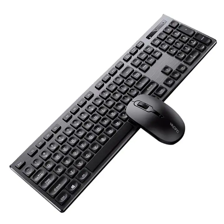 2022 New V3MAX Slim Silent Ergonomic 2.4g optical Mouse And Keyboard Set Business Office Wireless Keyboard and Mouse Combos