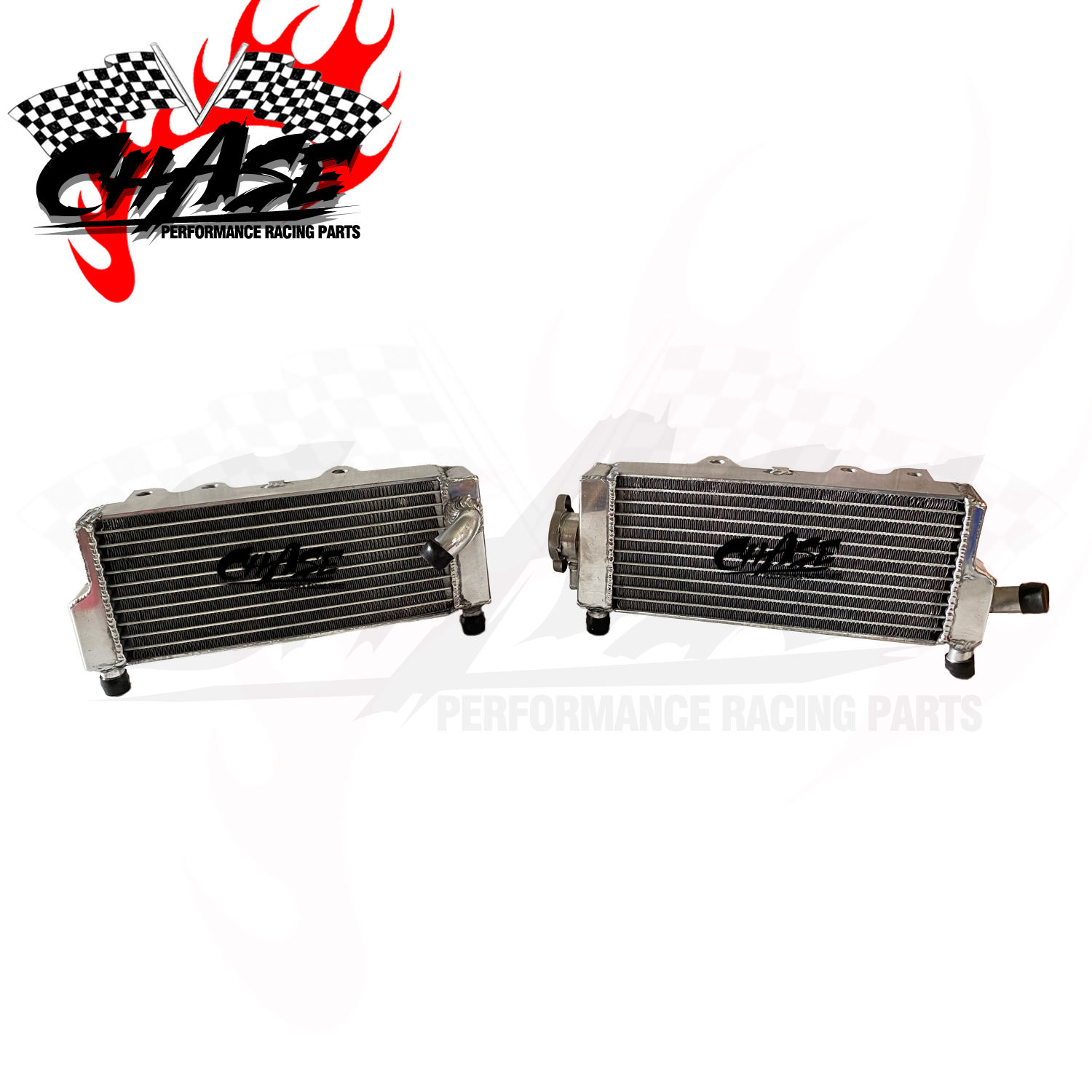 Полностью алюминиевый радиатор для мотоцикла HONDA CR250R CR250 1992-1996, правая левая сторона, 1 комплект, запчасти для охлаждения, гоночный