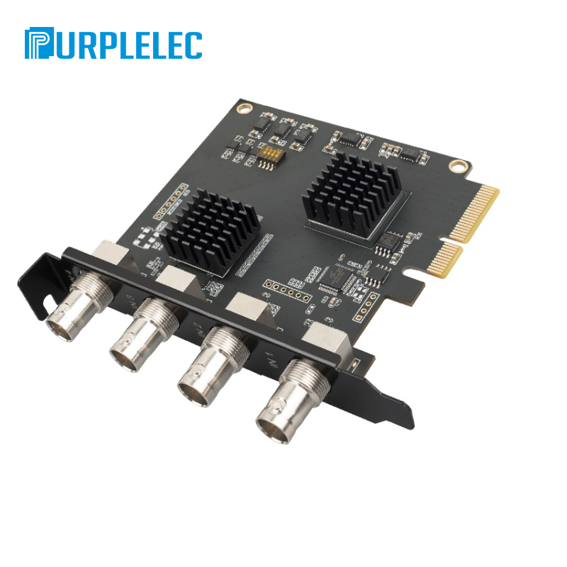 Purplelec AC-4SDI PC внутренний pcie 1080i 60fps 4ch sdi видео захвата аудио карта захвата для вас Тобе в прямом эфире