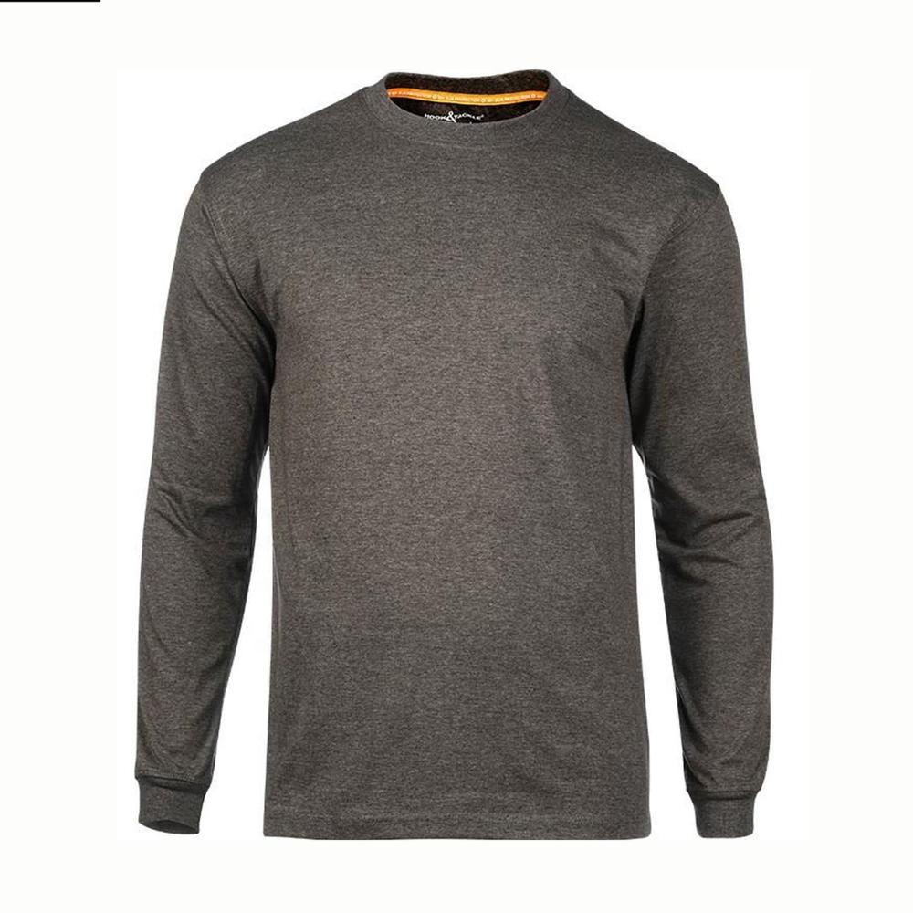 Серые мужские рубашки с длинным рукавом Blank heather 50