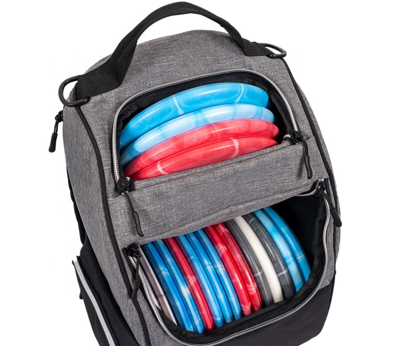 2020 New Padded Disc Golf Backpack Frisbee Disc Golf Bag