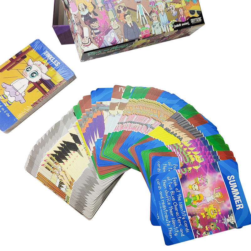 Hot Party Novelty Game Card Custom Made Printed Funny Trading Game Pieces Card Drinking Board Game