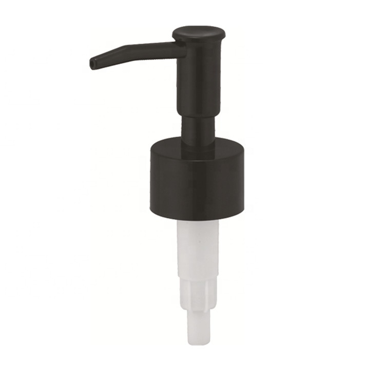 Factory Wholesale Custom Liquid Soap 24/410 28/410 Black Plastic Packaging Lotion Pump For 250Ml Matte Black Glass Bottle