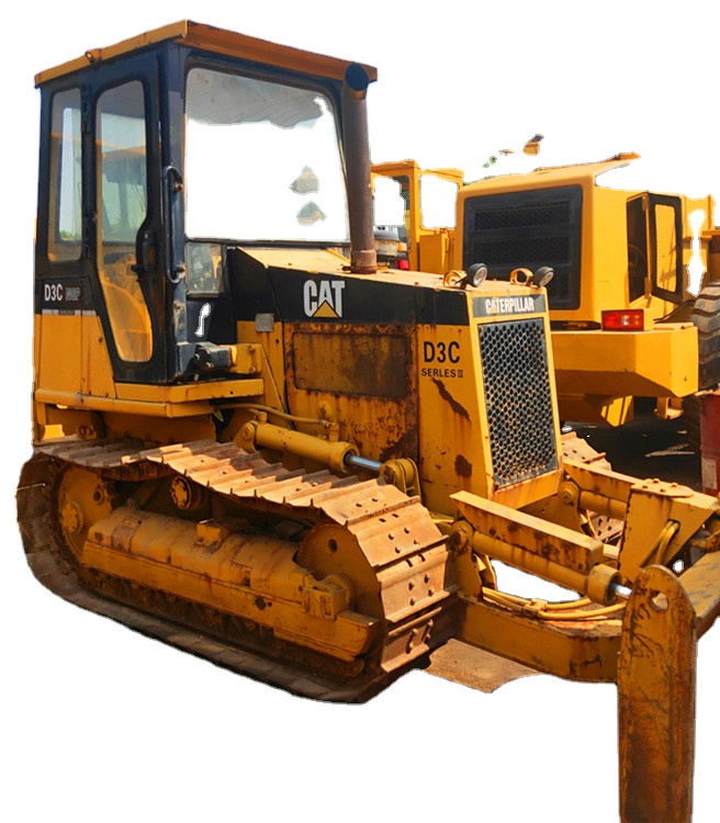 Second hand crawler tractor Cat D3C used bulldozer/caterpillar on sale
