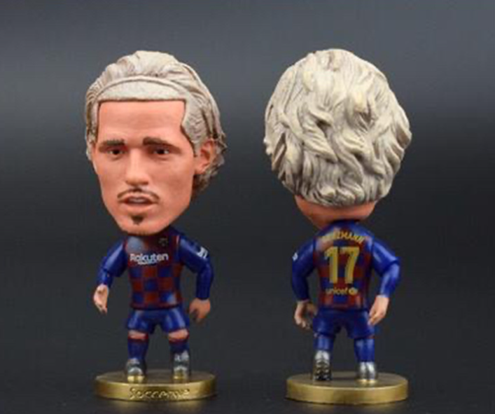 Hot Sale Football Player Figures Soccer PVC Action Figures Football Star Doll Toy for Kids Birthday Gift