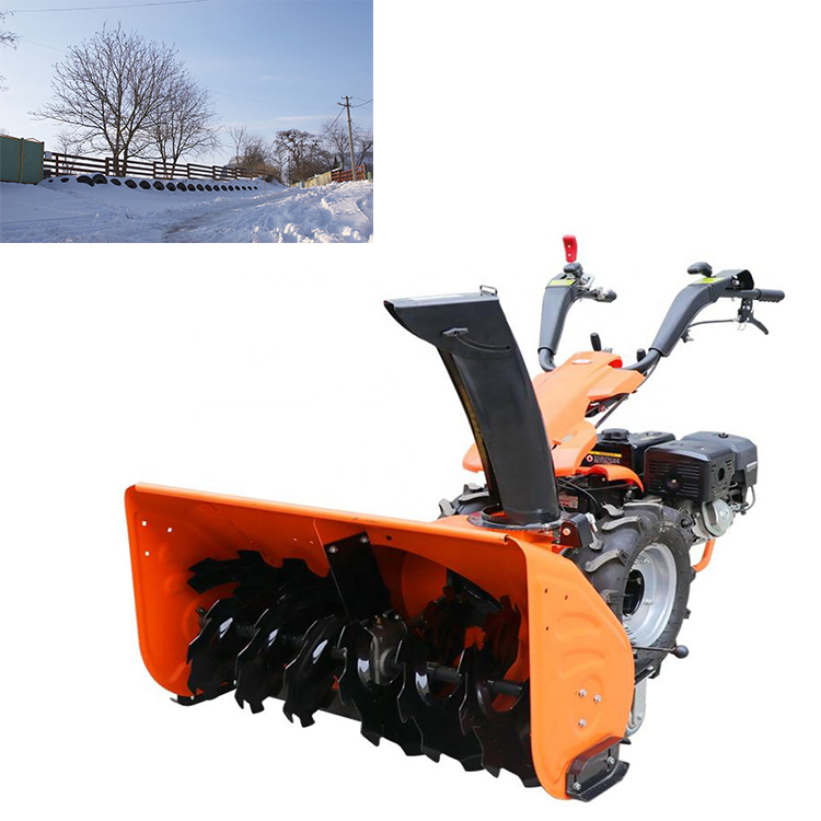2021 New power snow sweeper for snow removing and cleaning