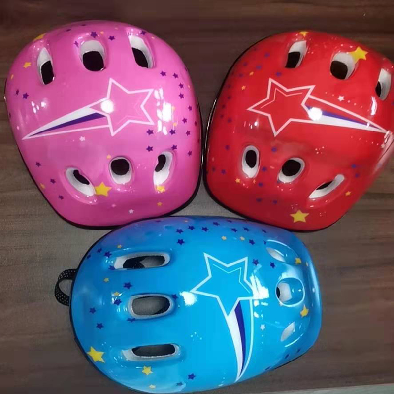 6 pcs/set Elbow Knee Pads GUB Kids Bicycle Helmet Guard Elbow Knee Wrist Pads Children Cycling Helmet Full Protection Boy Girls