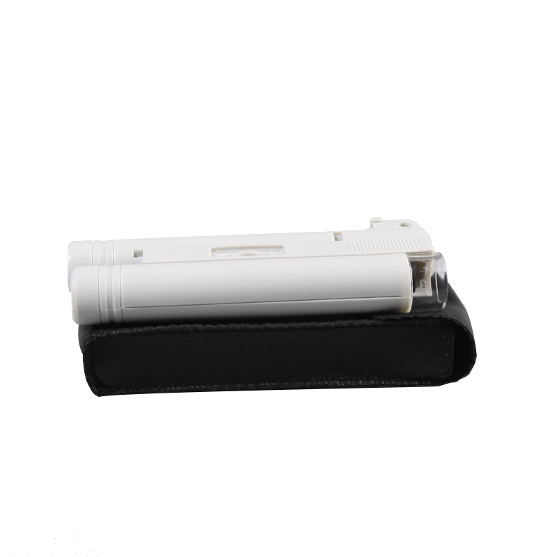 Мини MG10085-1A увеличительное стекло для чтения портативный карманный микроскоп светодиодный свет 100x микроскоп со шкалой