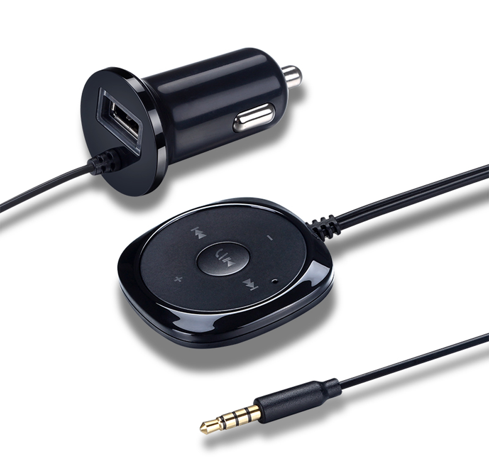 3.5mm AUX Car BT-compatible 4.2 Stereo Receiver Wireless Audio Speaker Music Streaming Audio Adapter