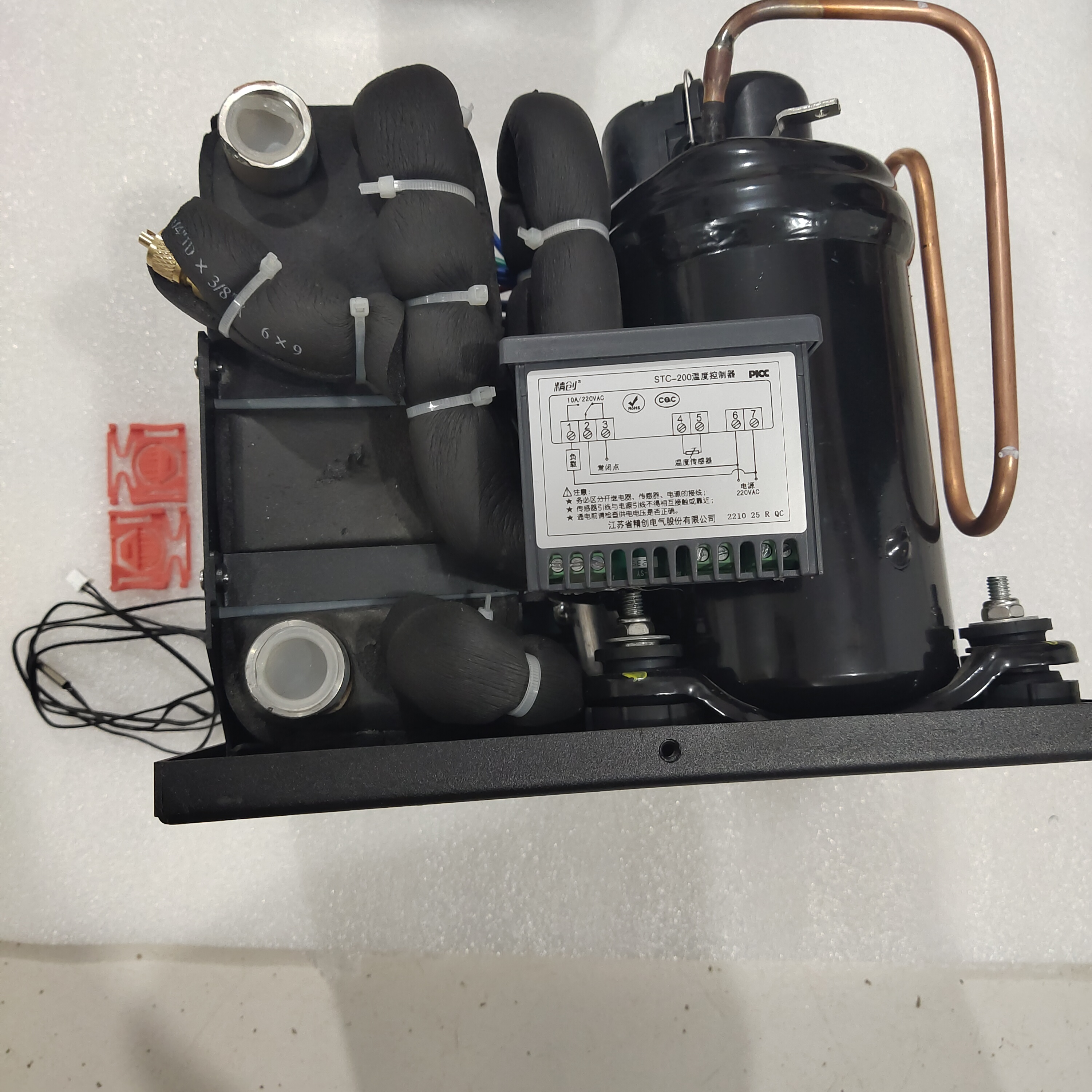 Compressor cooling Semiconductor Refrigeration Cooler Triple Thermoelectric Module Kit Diy Peltier Thermoelectric Cooling Unit