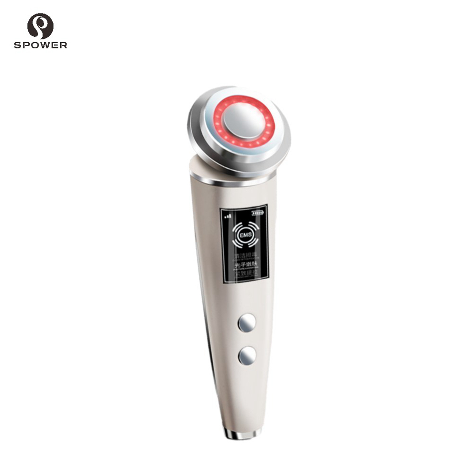 Lip Eye Massage With Rf Fingerprint Device Face Blue Tooth Massager Beauty Black Instrument Sonic Wand Air Jet For Magic Linner