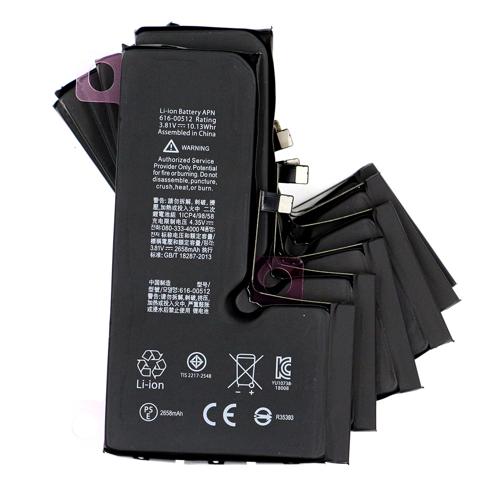 HOT SALE Rechargeable Polymer standard Safety Long Life Battery for iPhone XS