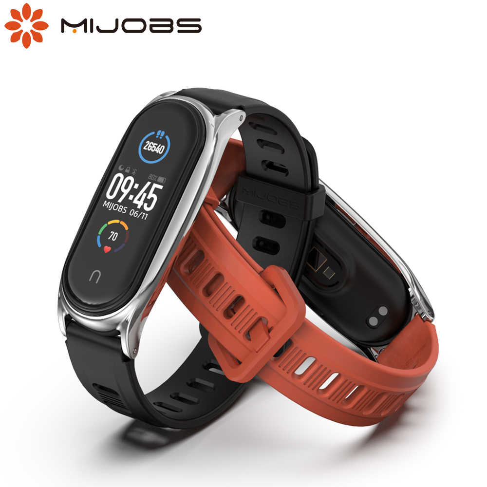 NFC глобальная версия браслет для Xiaomi Mi Band 6 5 4 3 Plus силиконовый ремешок для часов