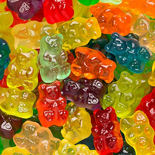50 шт частная этикетка форма медведя Конопля КБР Gummies конфеты обслуживание