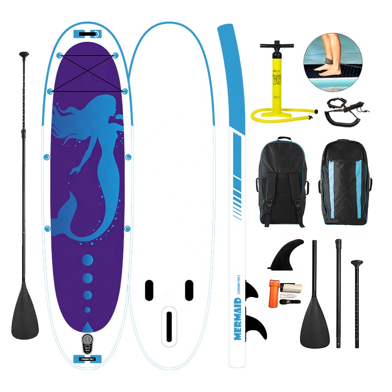 Новинка 2021, плетеная доска для sup-серфинга из материала fusion drop stitch AIR 7 US fin box, надувная доска