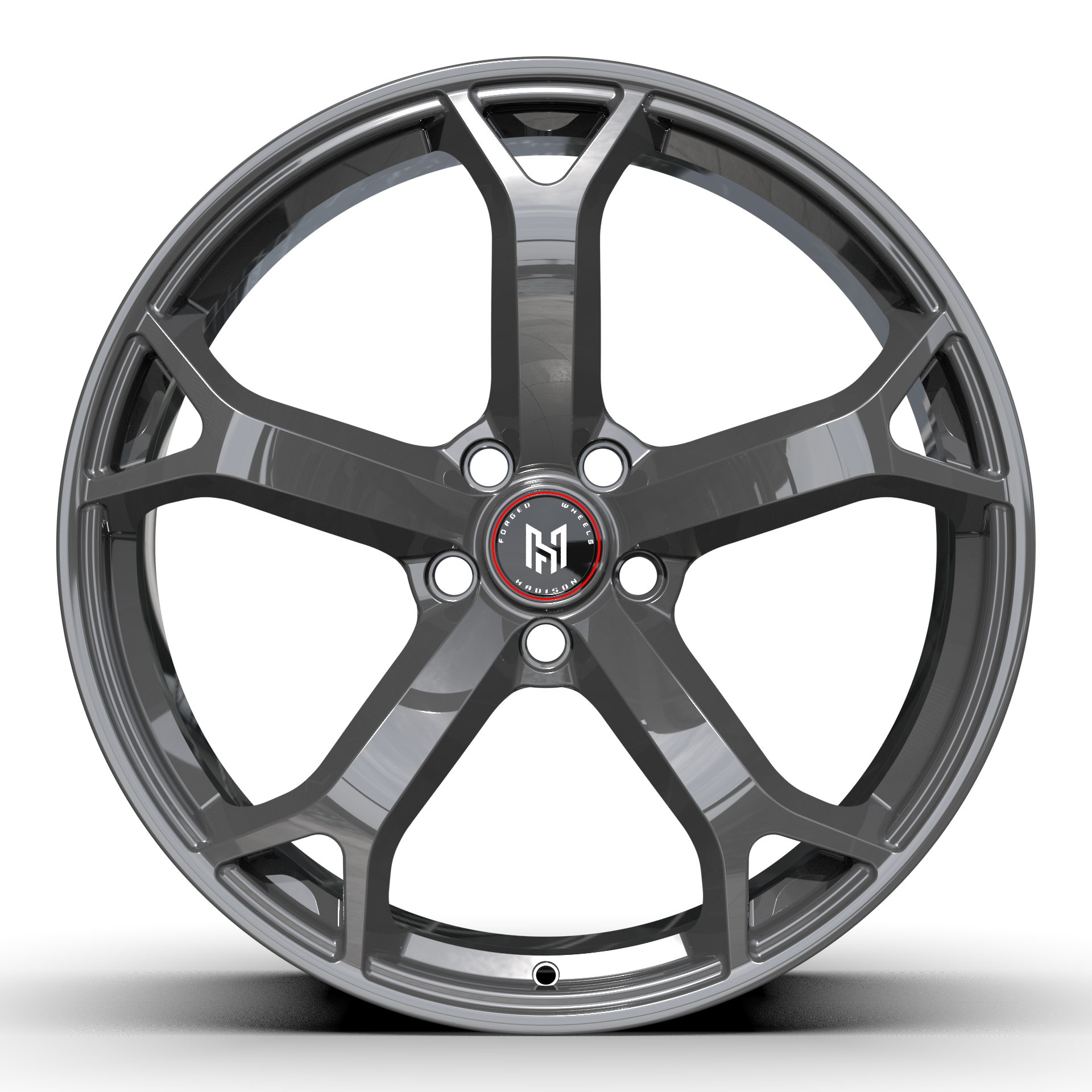 Кованые колеса 20x10,5 5x114,3 CB66.1 от HADISON, под заказ 6061-T6, легкие глянцевые черные диски для INFINITI Q50 2014 -2018