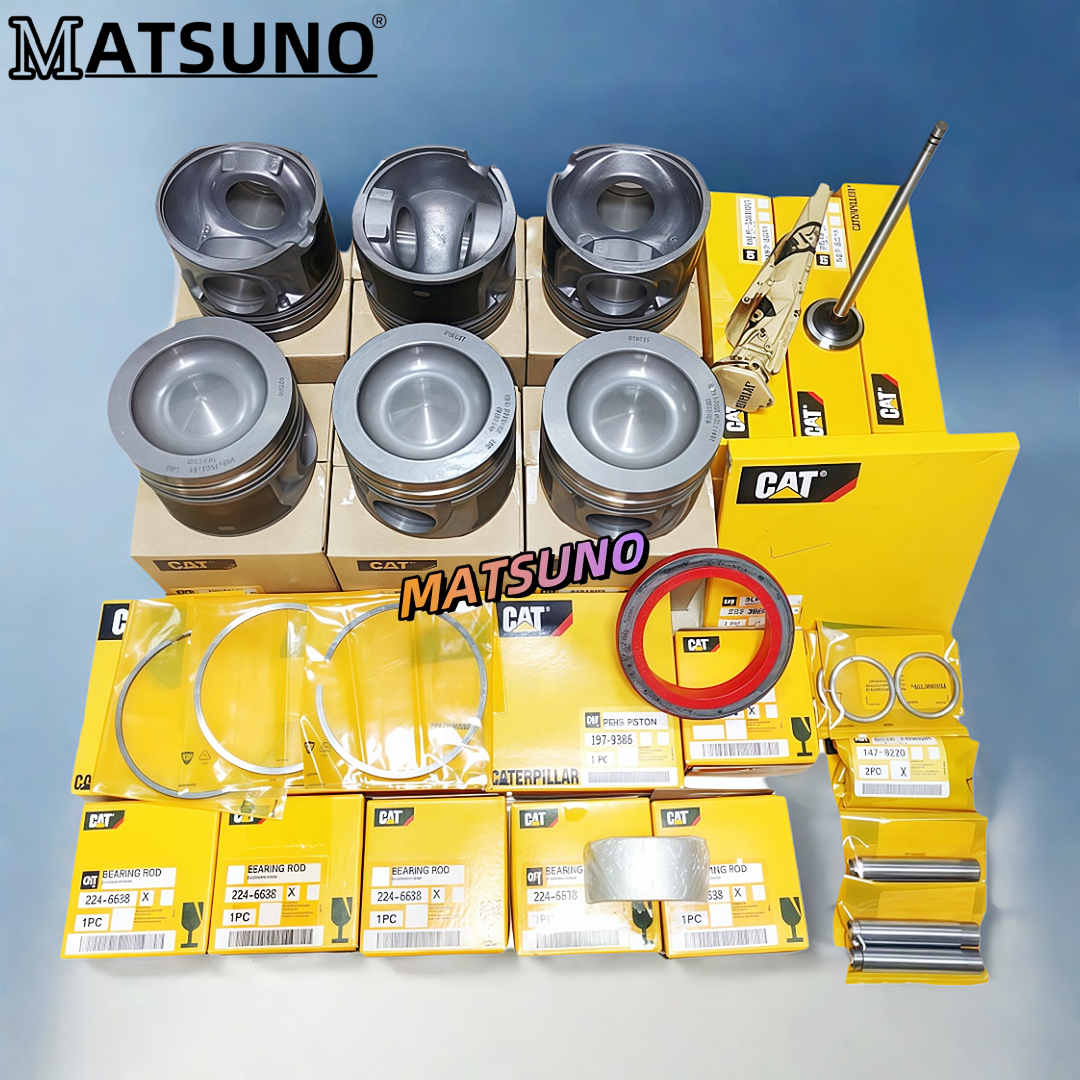 Caterpillar Genuine Engine Spare Parts 3066 3304 3306 C4.4 C6.4 C6.6 C7 C9 C10 C13 C15 C18 Caterpillar Overhaul Repair Kit