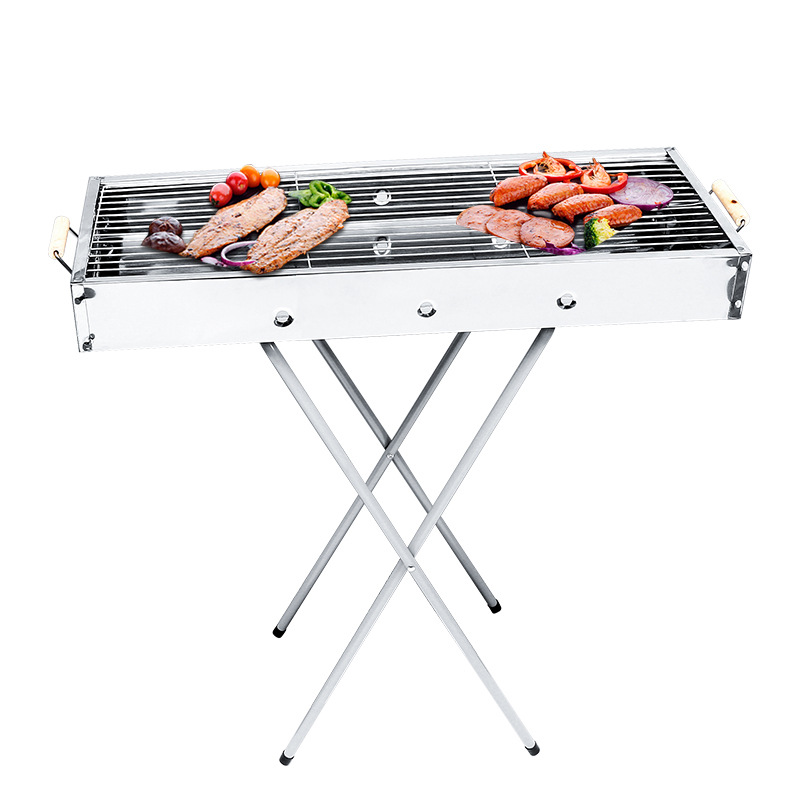 Cheap Low MOQ Durable High temperature resistance and no deformation Stable Non-Slip Safe Grills for Party Picnic Hiking