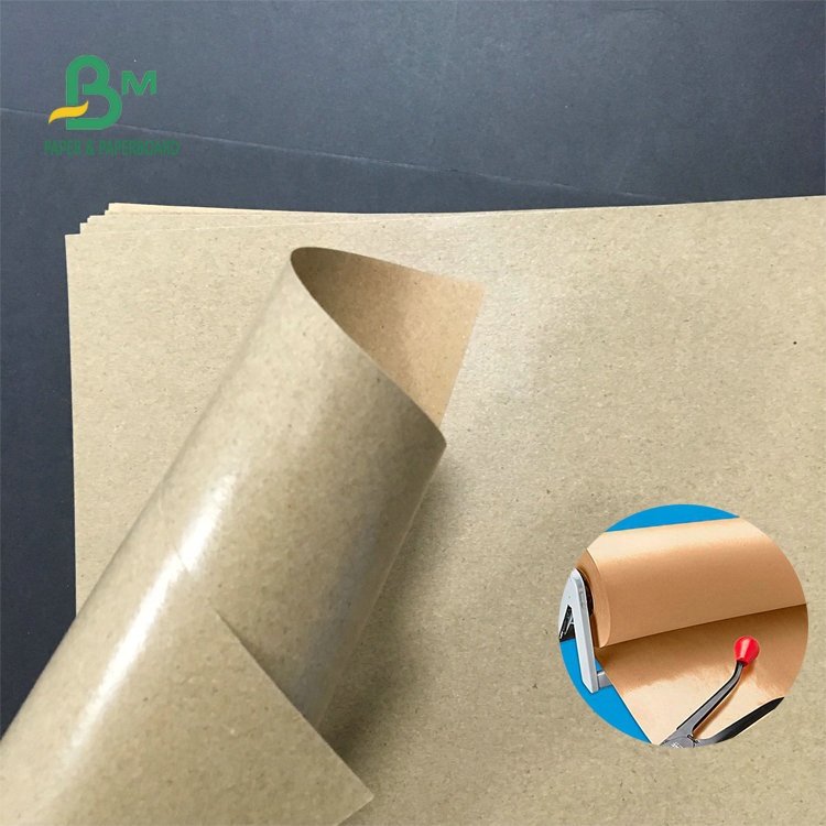 Oil Proof & Water Proof One Side PE Coated Kraft Paper For Burgers Packaging