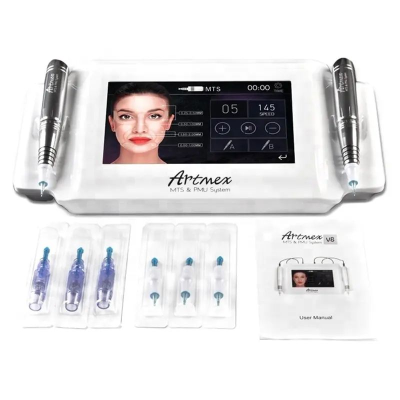 2021 Pmu Machine Digital PMU+MTS Tattoo Permanent Makeup Machine