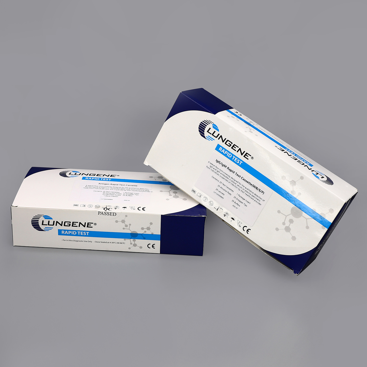 Clungene clongene lungene one step AG swab антиген диагностический быстрый тест кассета тест комплект