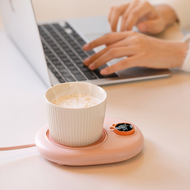 New Arrival Electric Warm Constant Temperature Cup Mini Coffee Warm Mug With Coaster