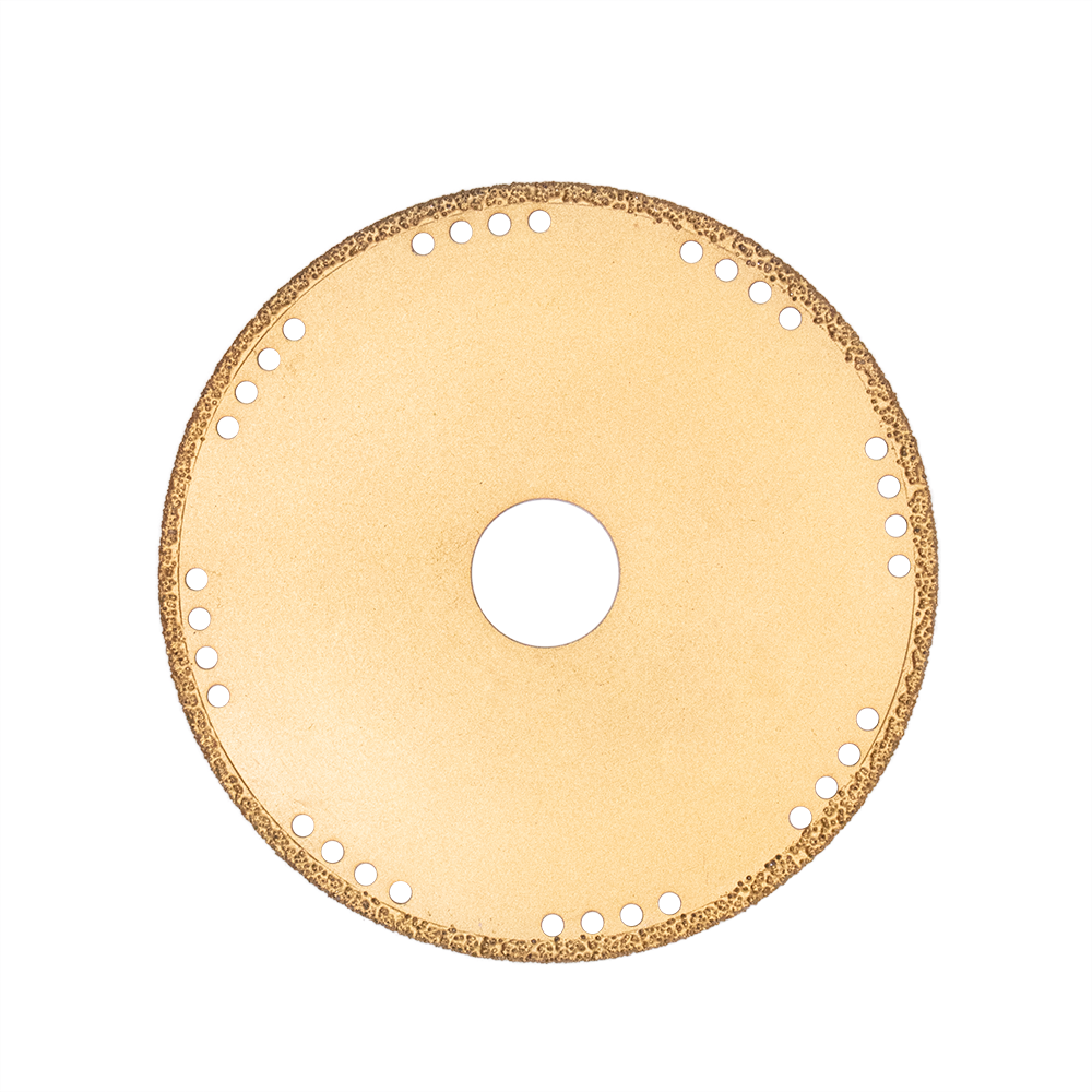 Vacuum Brazed Diamond Saw Blade Sharpening Cutting Disc for Granite Marble