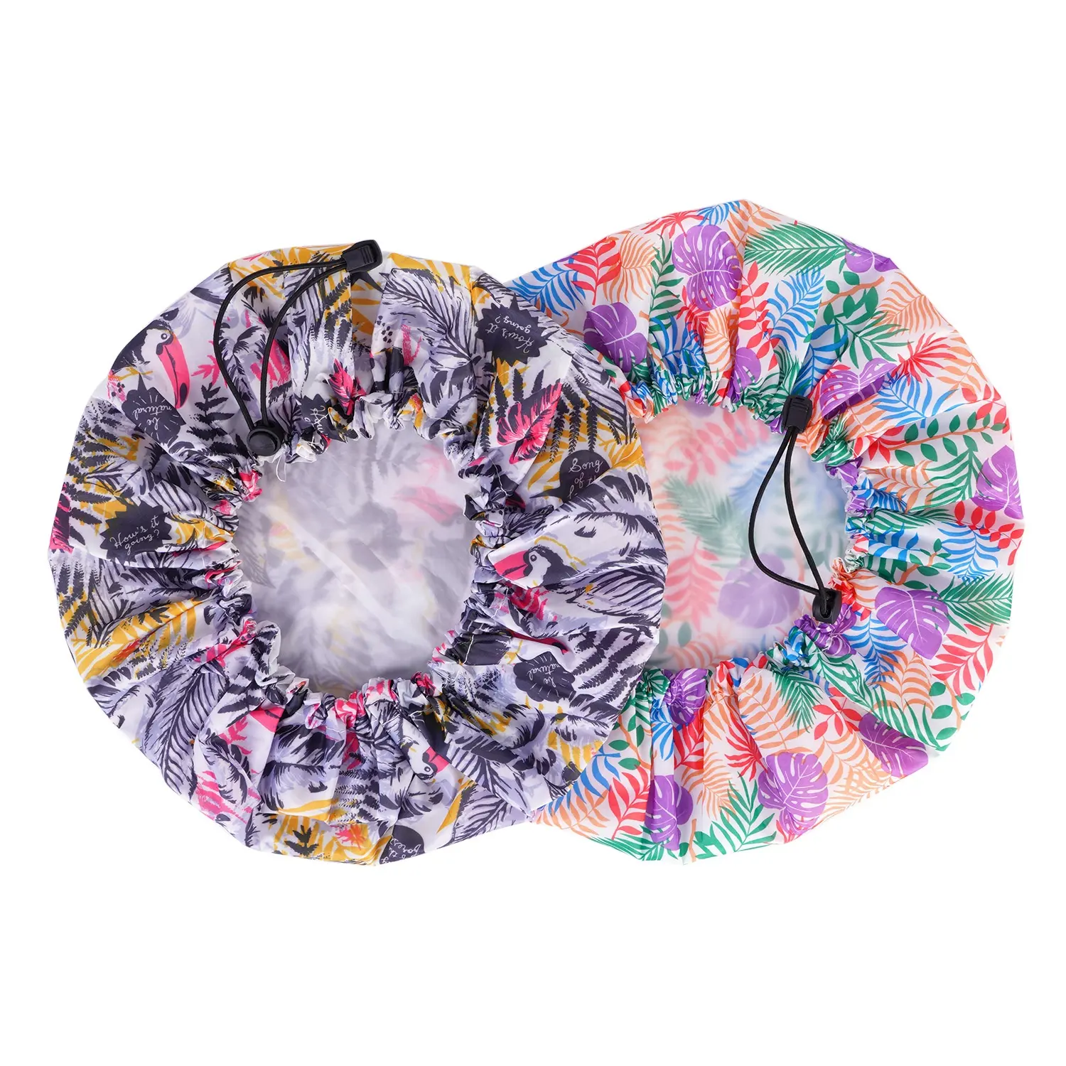 Cheap Factory Price extra long hair large customized shower caps custom waterproof shower cap