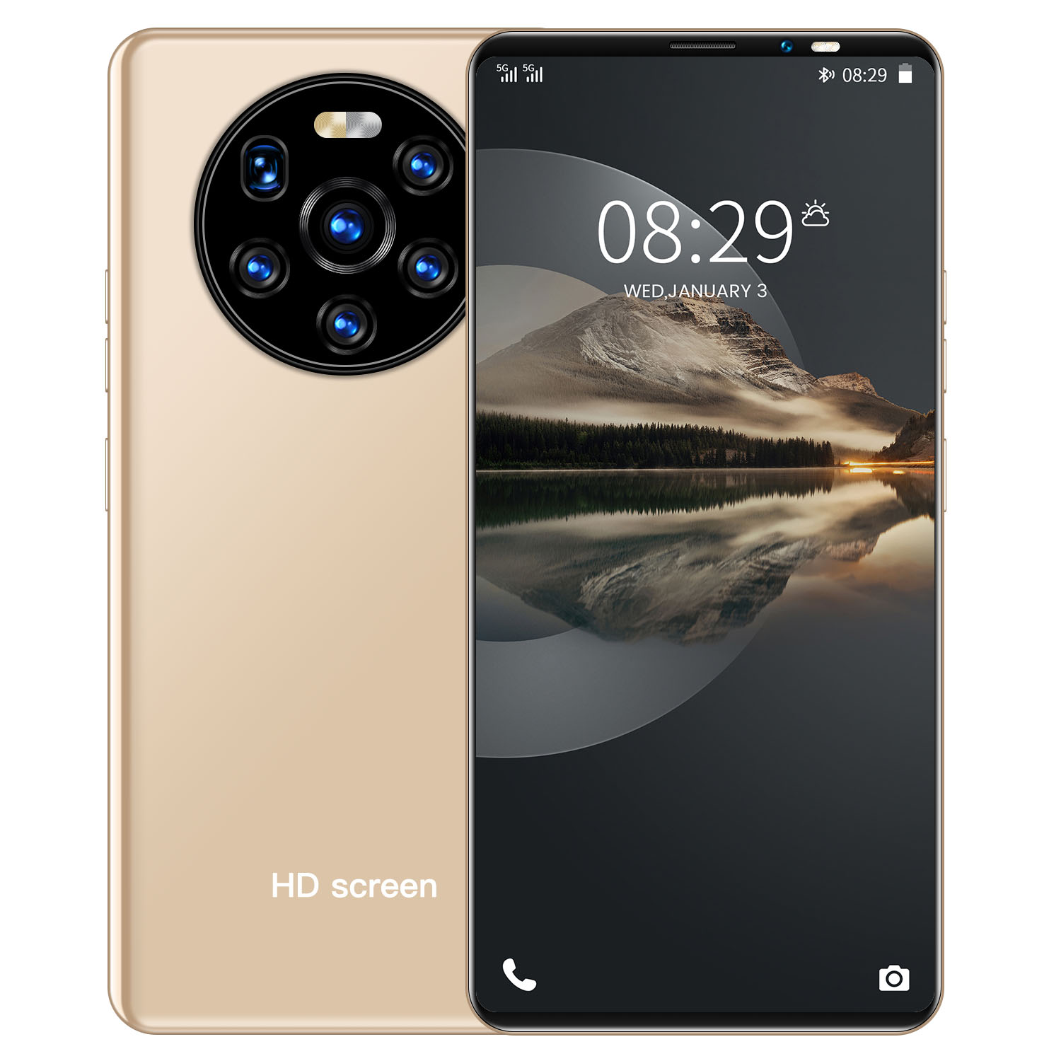 Горячая распродажа! Коврики 40 Pro 12 Гб + 512 Гб дешевые смартфон сделаный в Китае Android 10,0 смартфон