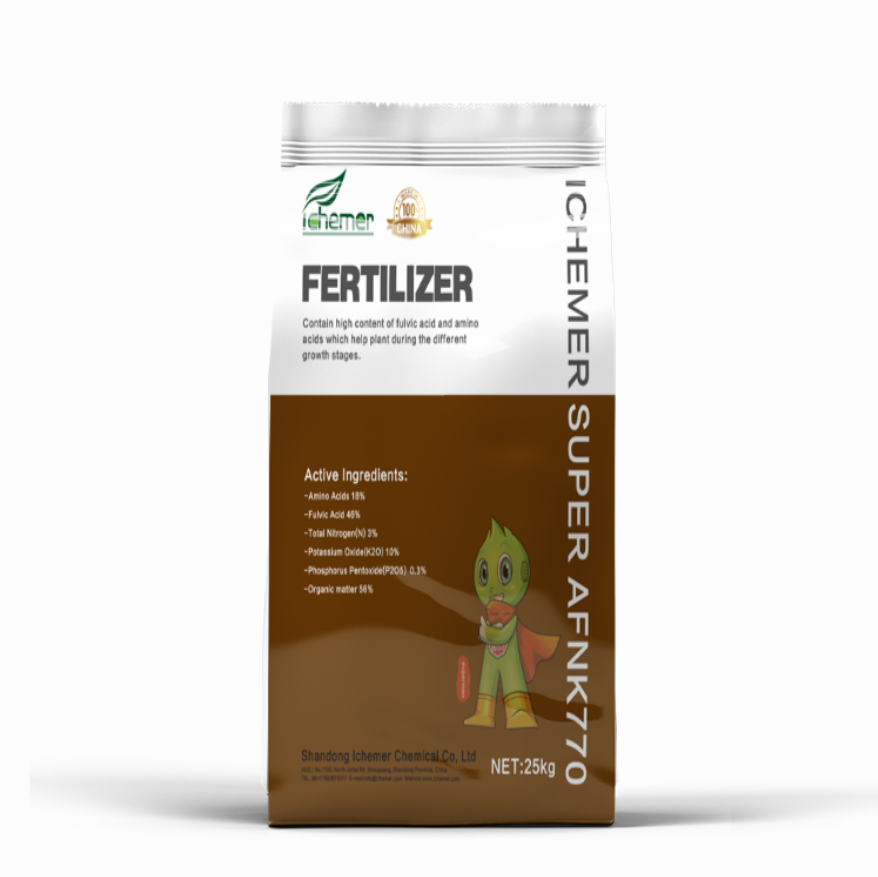 Fulvic Acid and NPK Granular Water Soluble Fertilizer For Drip Irrigation and Fertigation Fertilizer - Ichemer Super AFNK770