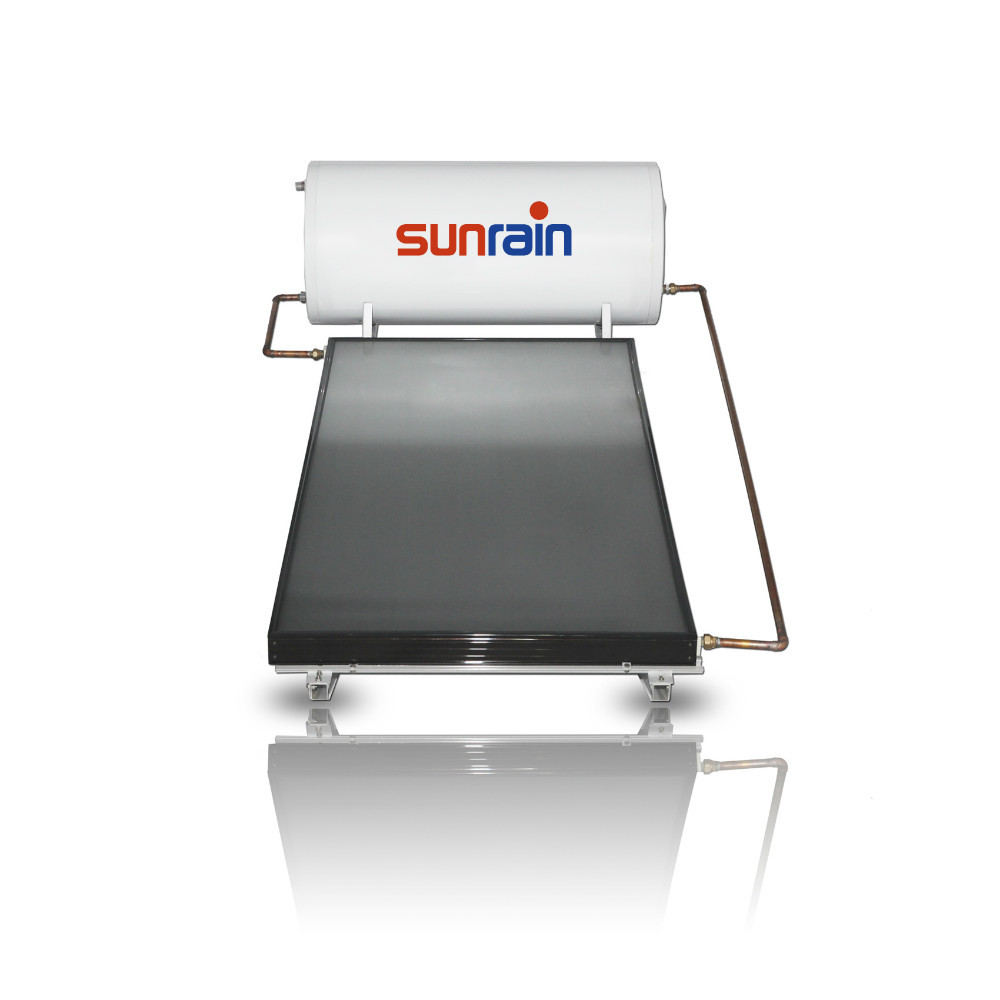 Sunrain Hot selling Compact pressure flat panel solar water heater pressurized flat plate solar water heater