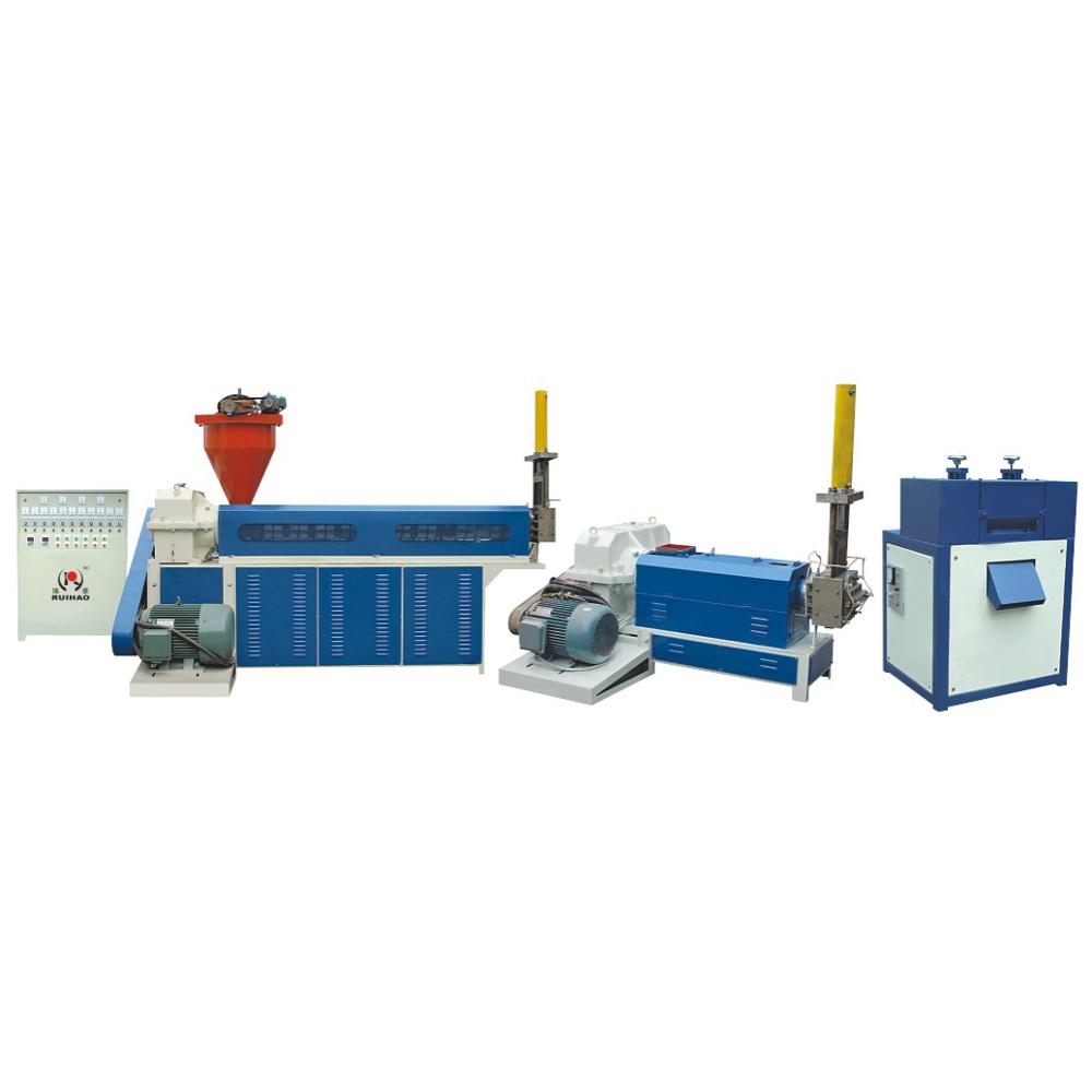 HDPE LDPE LLDPE PP машина для переработки пластиковых пакетов с водяным охлаждением
