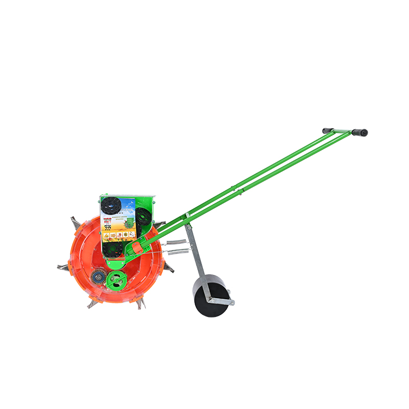 Hand Operate Maize Bean Seed Planter / Standard Size Hand Push Manual Corn Seeder