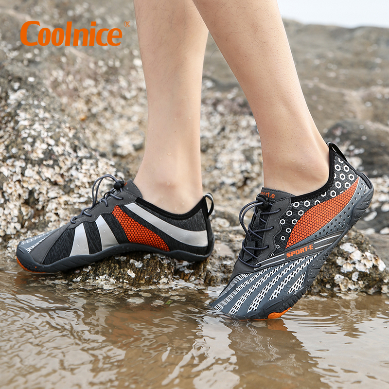 Amazon Selling Breathable Plastic Shoes Women Beach Barefoot Water Skin Shoes Socks For Beach