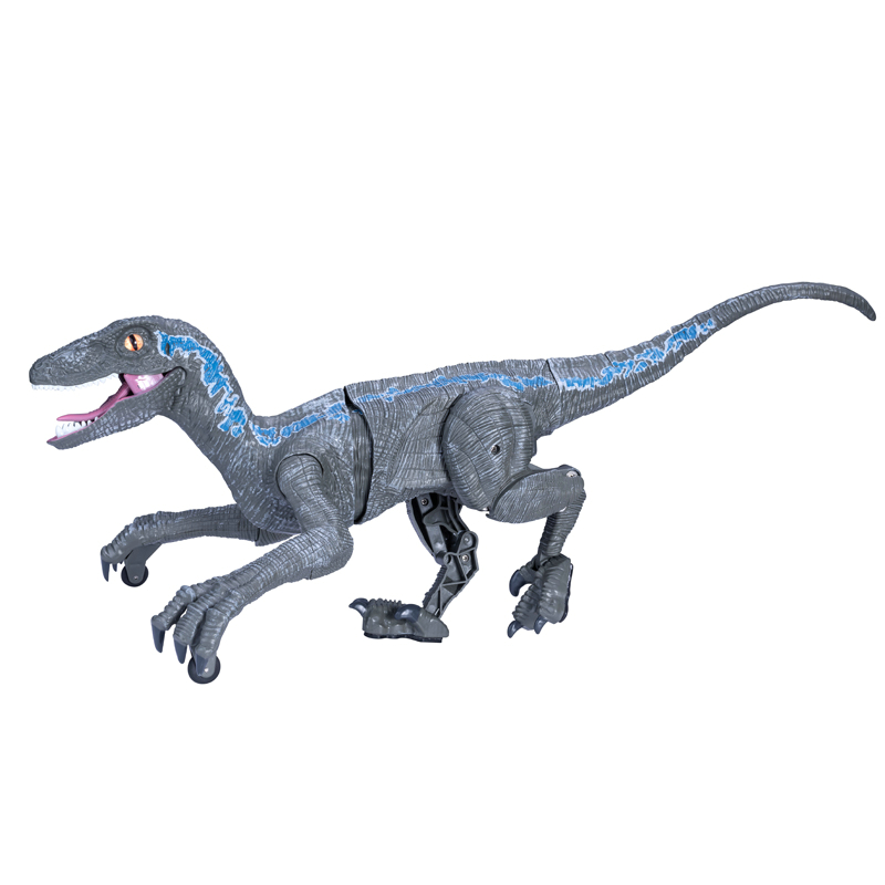 Newest simulation 2.4G 5CH remote control rc dinosaur robot with light sound