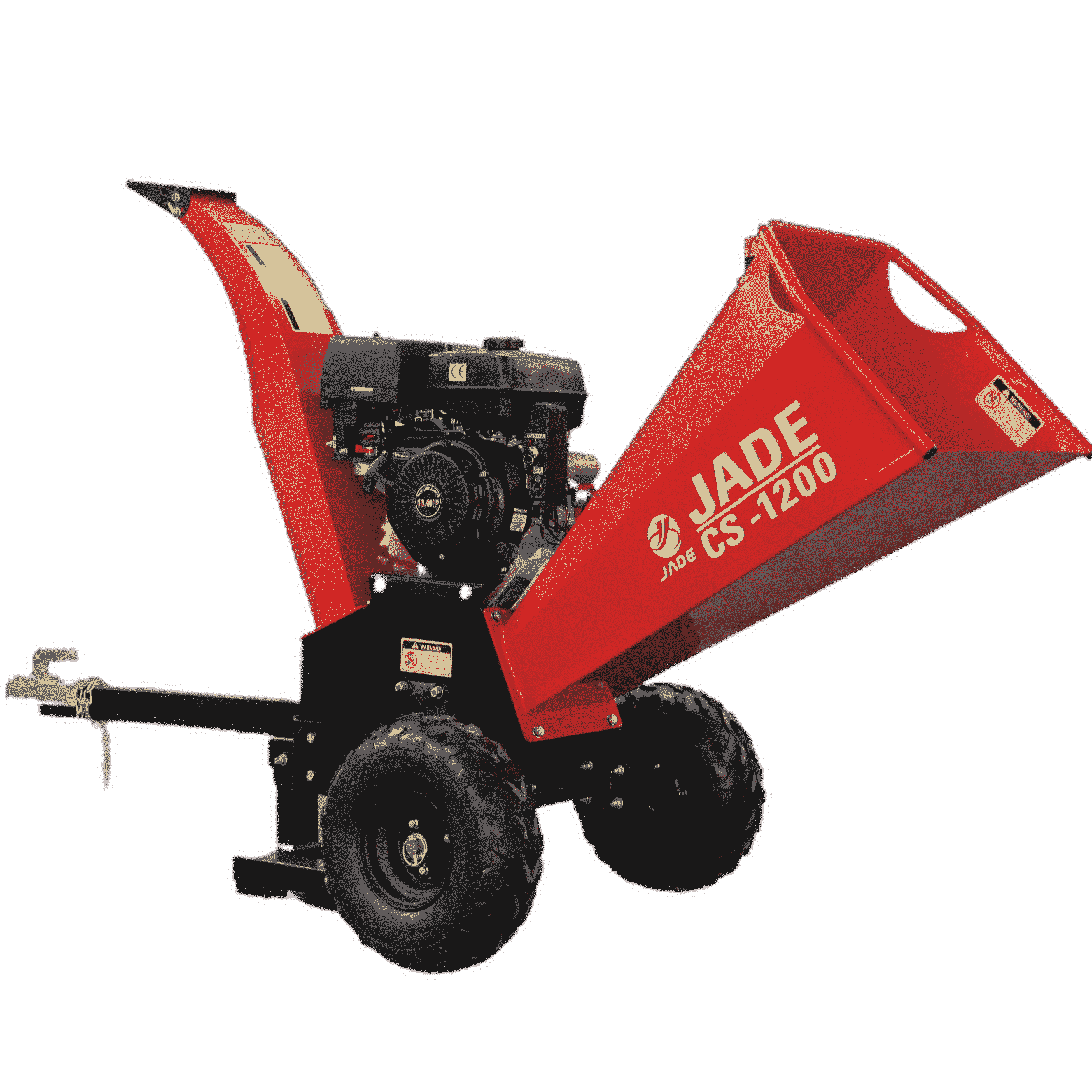 TUV Rheinland CE(MD/EMC/NOISE) Approved 15HP 420cc Gasoline Engine Powered Drum Wood Chipper Shredder Machine