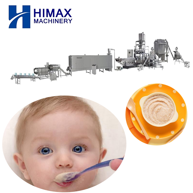 Rice Beans Sesame Baby Nutrition Powder Production Line Baby Food Extruder Making Machine