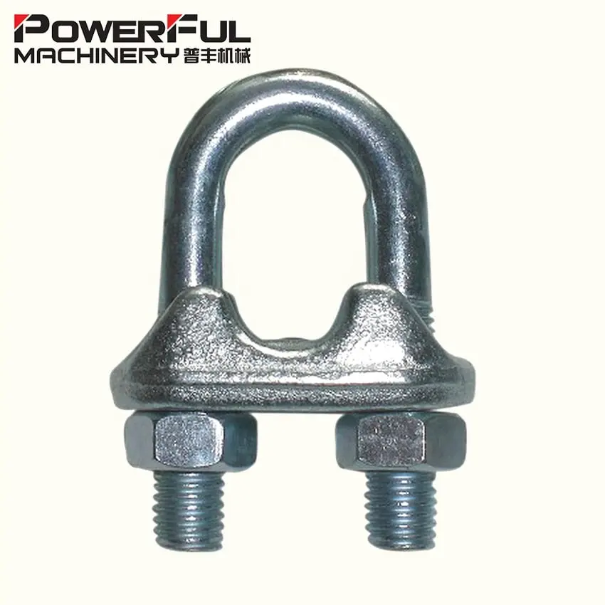 Galvanized Wire Rope Italian Type Galvanized Forged Carbon Steel Wire Rope Clip